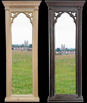 Minster Gothic Classic "Martin" Tall Wall Mirror